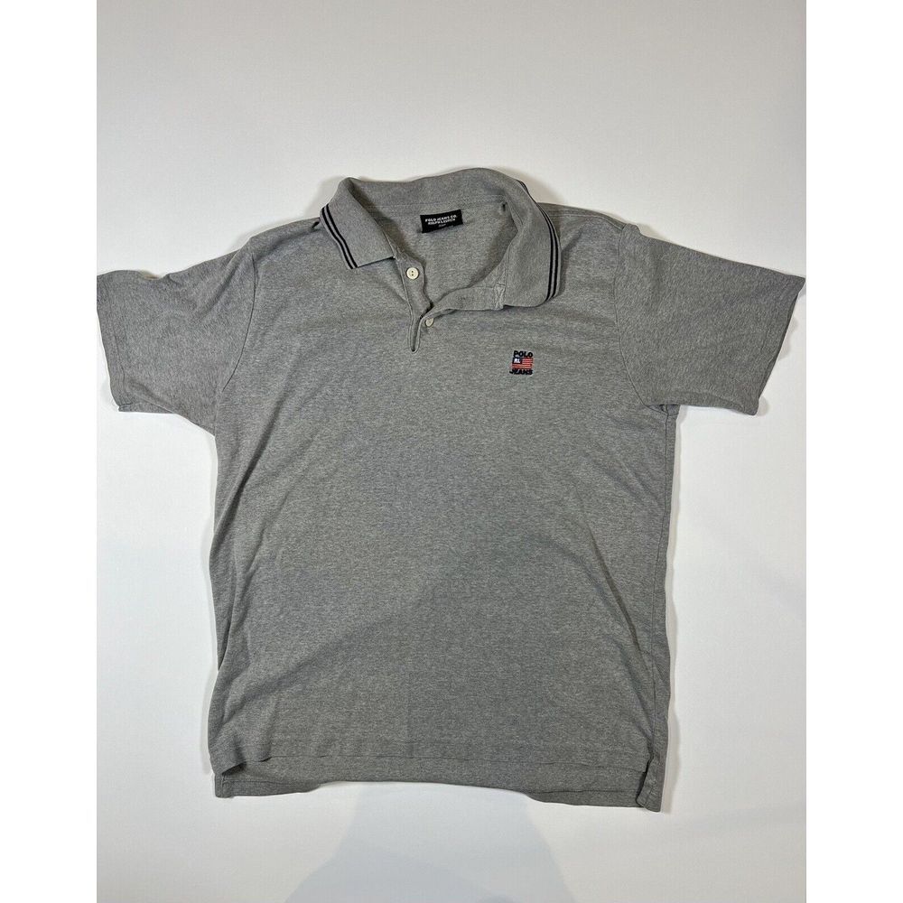 Polo Jeans Co. Ralph Lauren Size XL Gray Polo